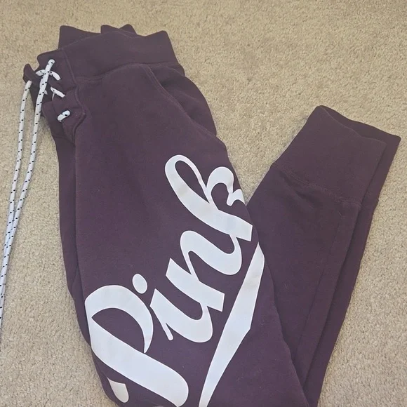 Woman's Pink Joggers - Picture 2 of 4